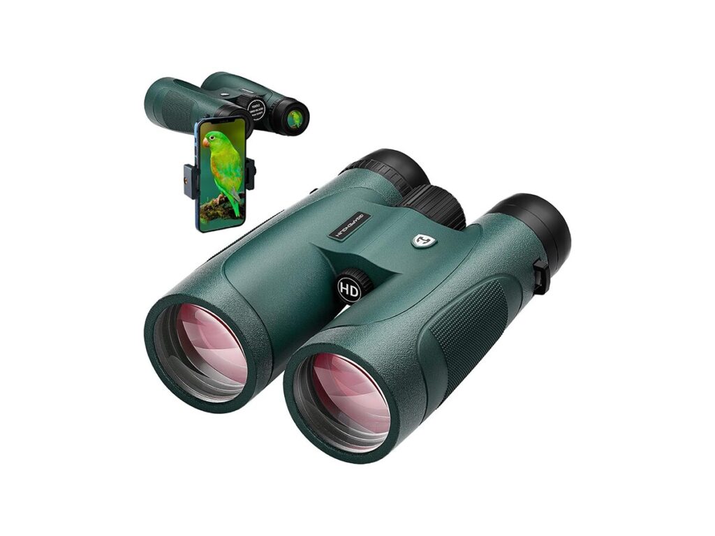 Best Hunting Binoculars For Eyeglass Wearers: GIGAPENGUIN 15x52 Large View Binoculars