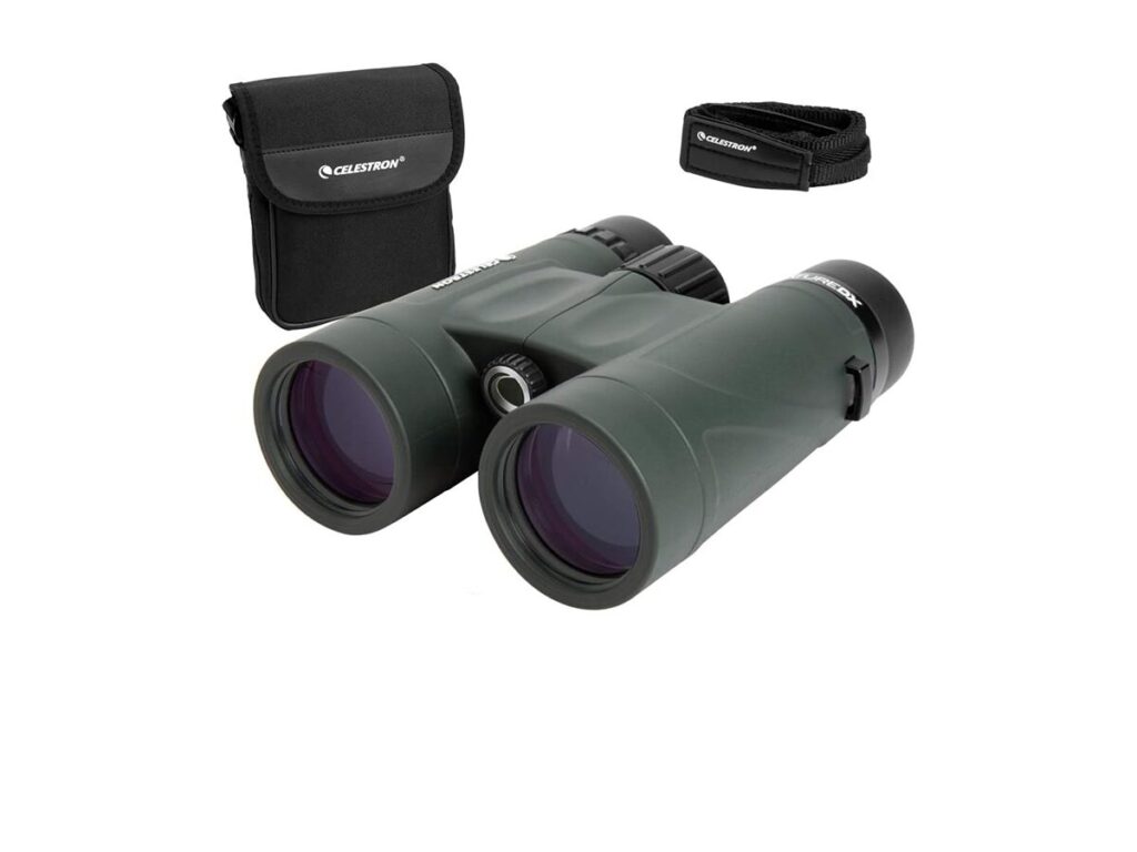 Best Hunting Binoculars For Eyeglass Wearers: Celestron Nature DX 8x42 Binoculars